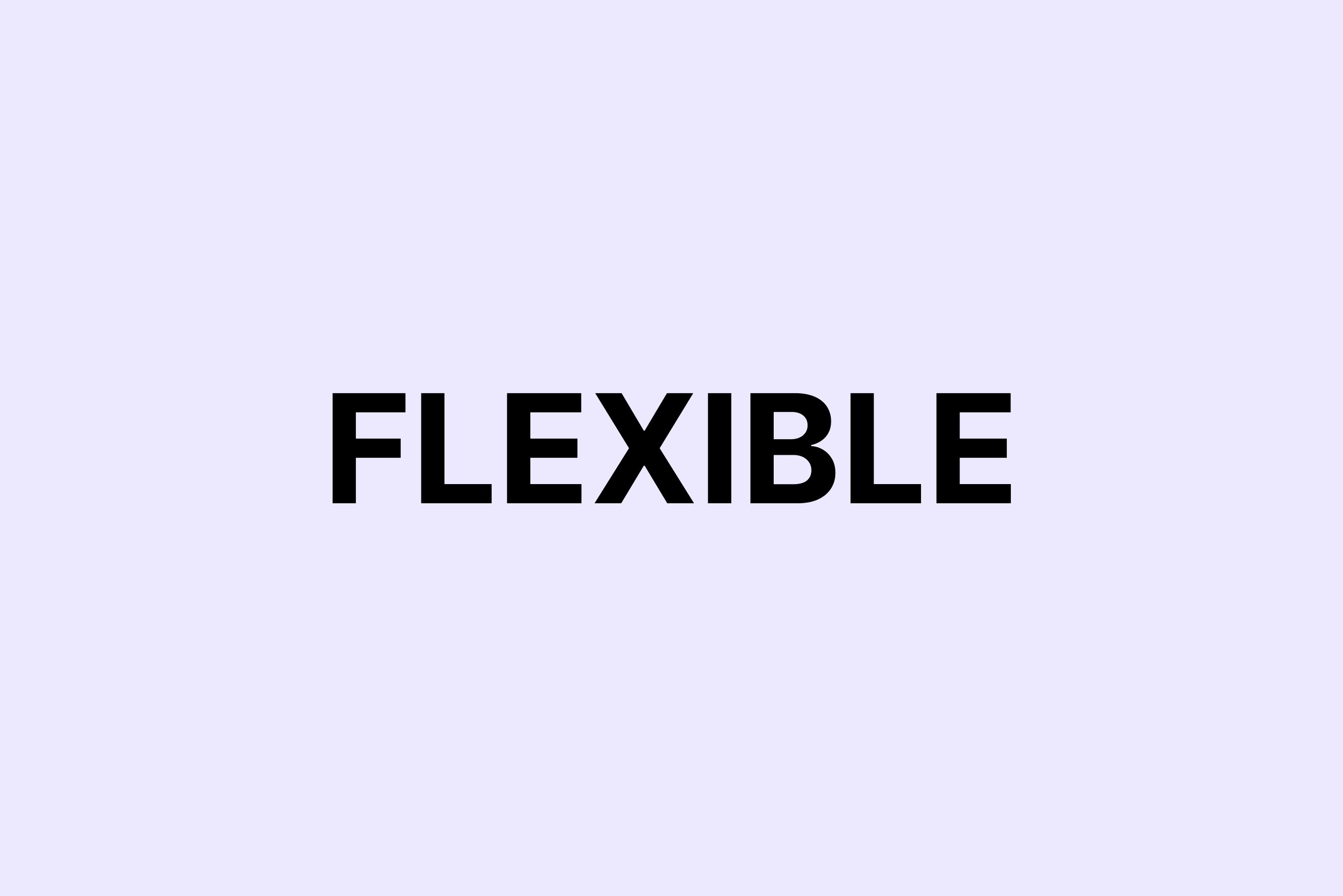 Flexible WORT